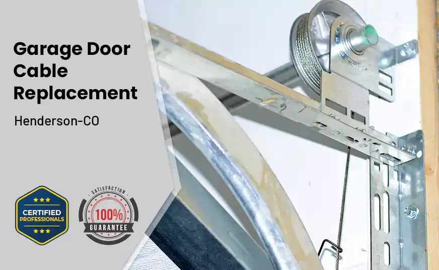 Garage Door Cable Replacement Henderson-CO