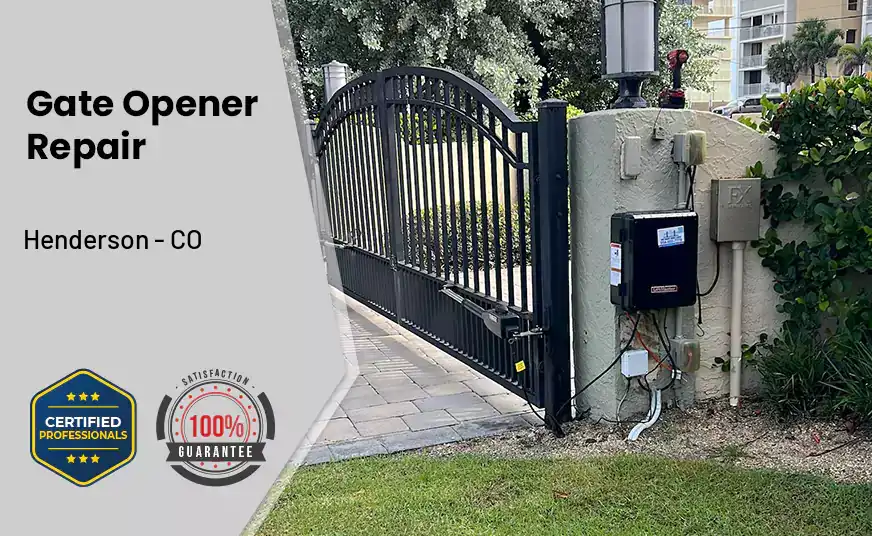 Gate Opener Repair Henderson - CO
