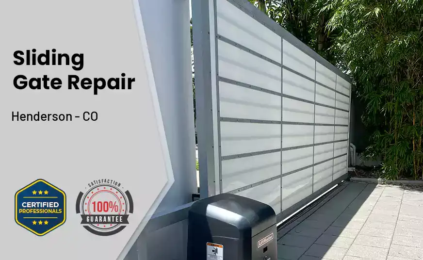 Sliding Gate Repair Henderson - CO